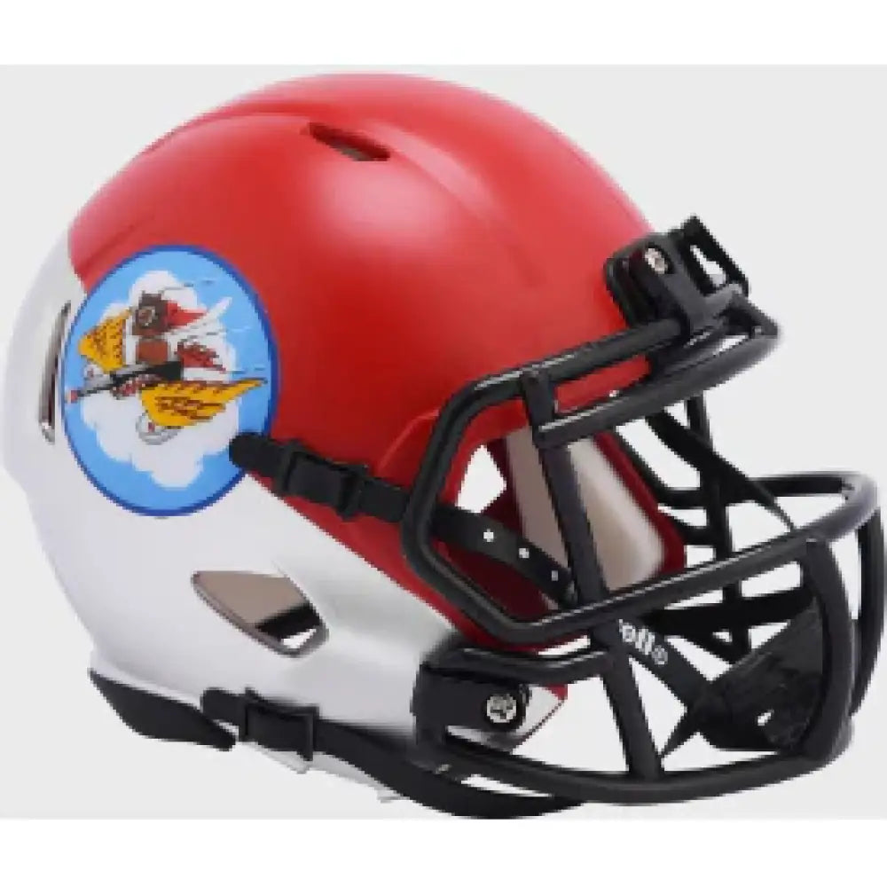 Air Force Falcons NCAA Mini Speed Football Helmet Tuskegee 301st Limited Edition - NCAA