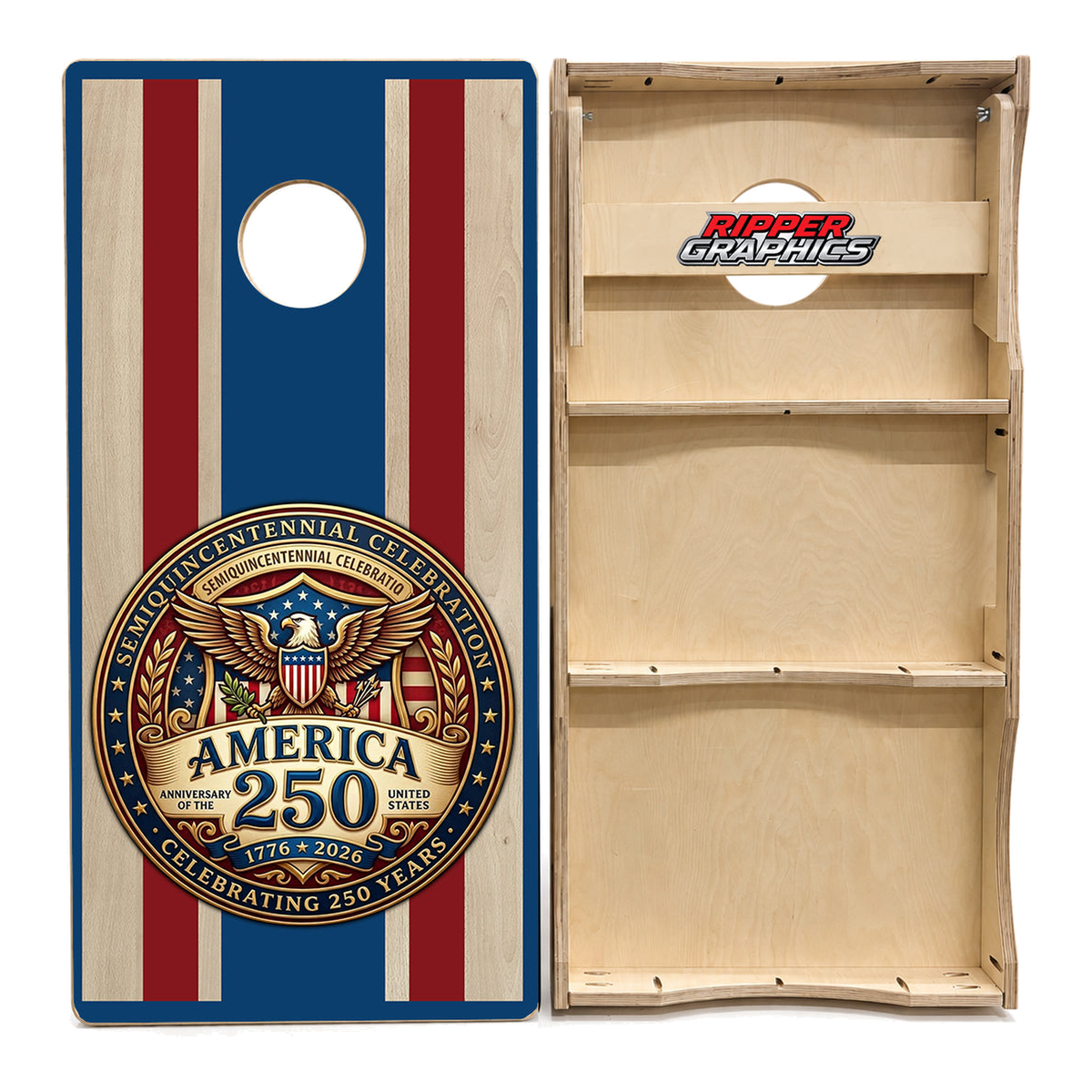 Americas 250 Anniversary Cornhole Design - CH5031 - Great Call Athletics