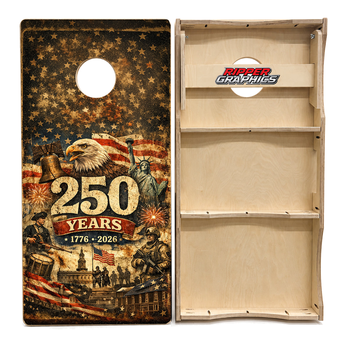 Americas 250 Anniversary Cornhole Design - CH5032 - Great Call Athletics