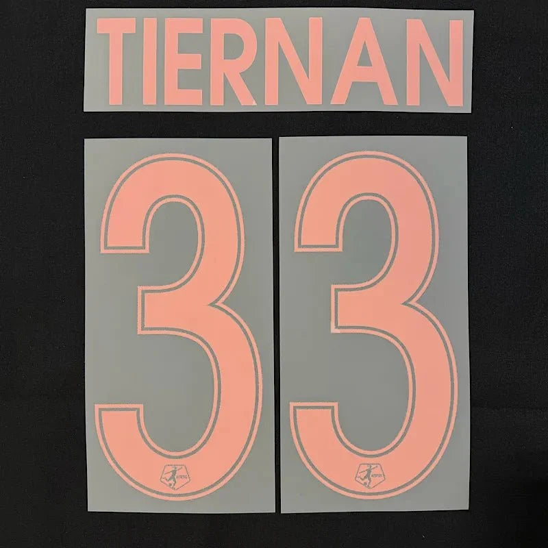 Angel City 2026- Home THIERNAN #33 Official Name Set