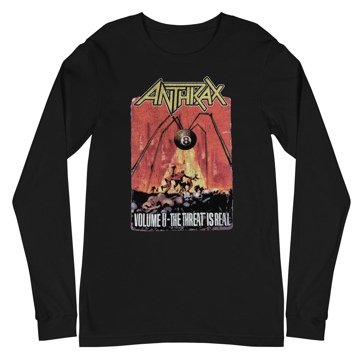 Anthrax - The Threat Is Real Long Sleeve T-Shirt