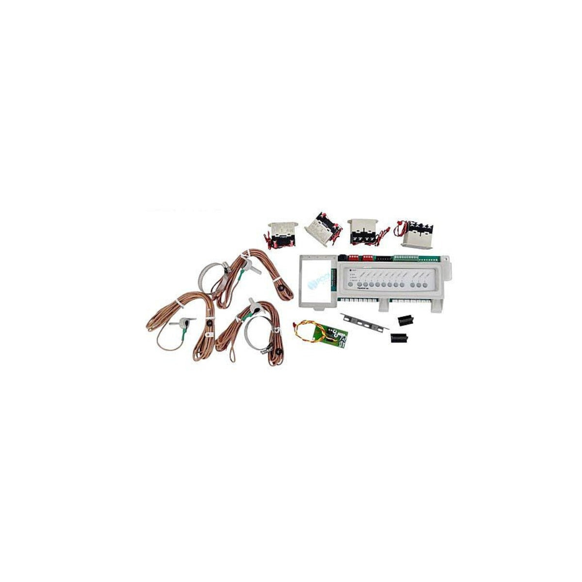 Jandy AquaLink RS2-6 dual equipment system board with relays and wiring