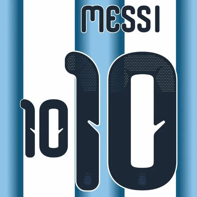 Argentina 2026- Home MESSI #10 Official Name Set