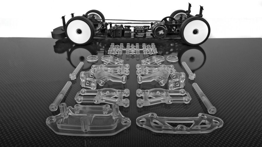1/10 4WD RC10 TC7.2CC, Clear Kit - View 2