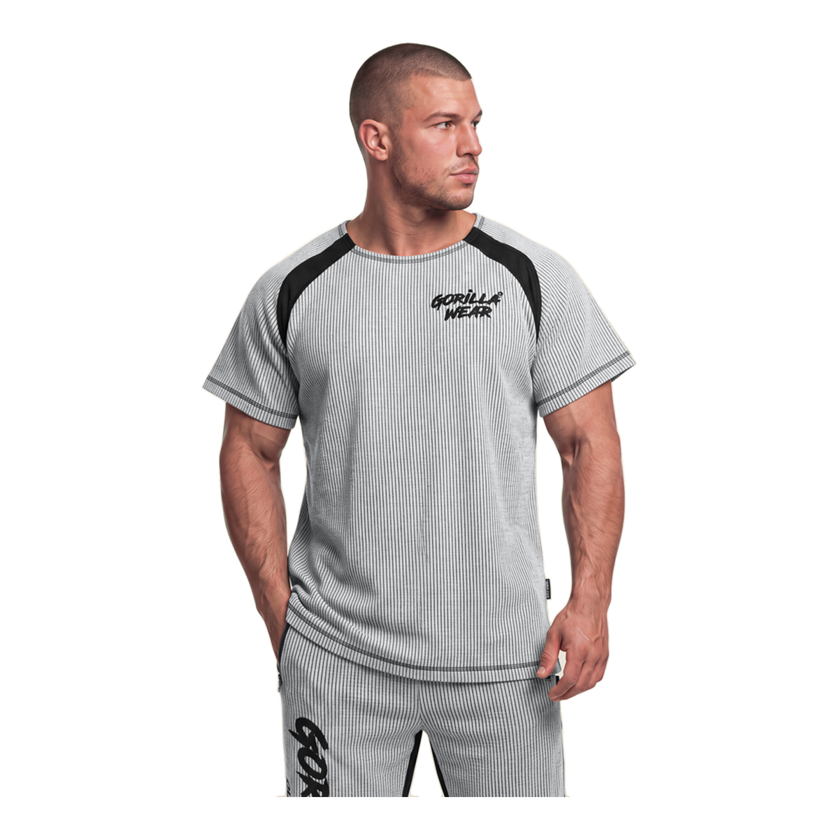 Augustine Old School Workout Top - Gray product photo