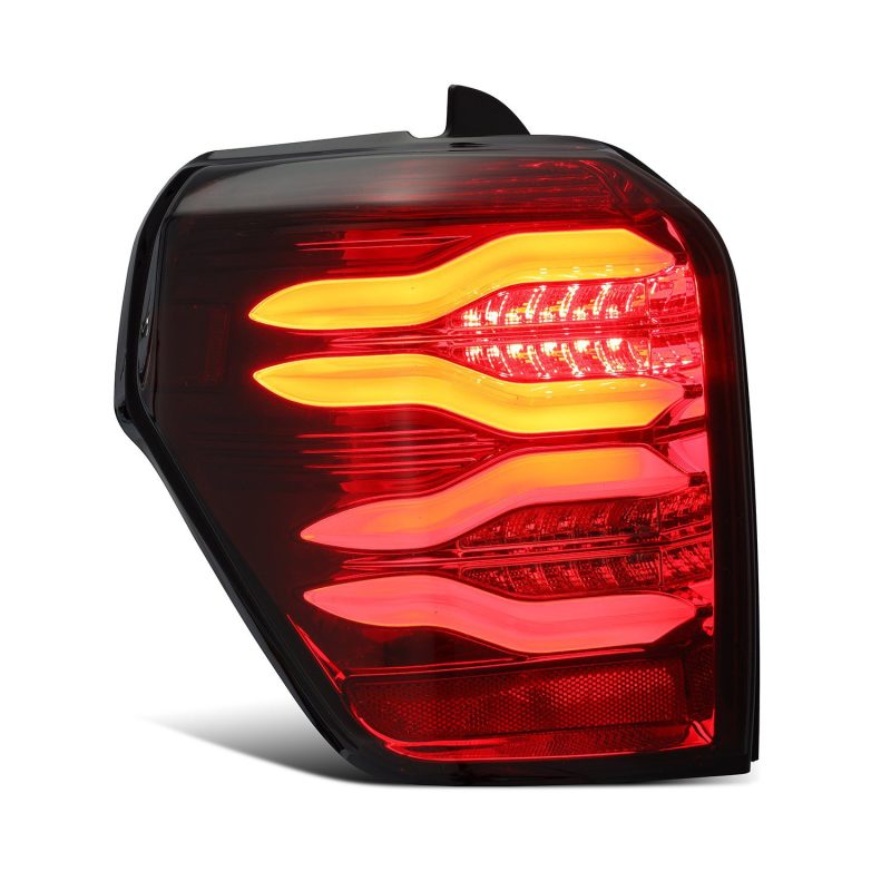 AlphaRex 10-21 Toyota 4Runner PRO-Series LED Tail Lights Red Smoke - View 4