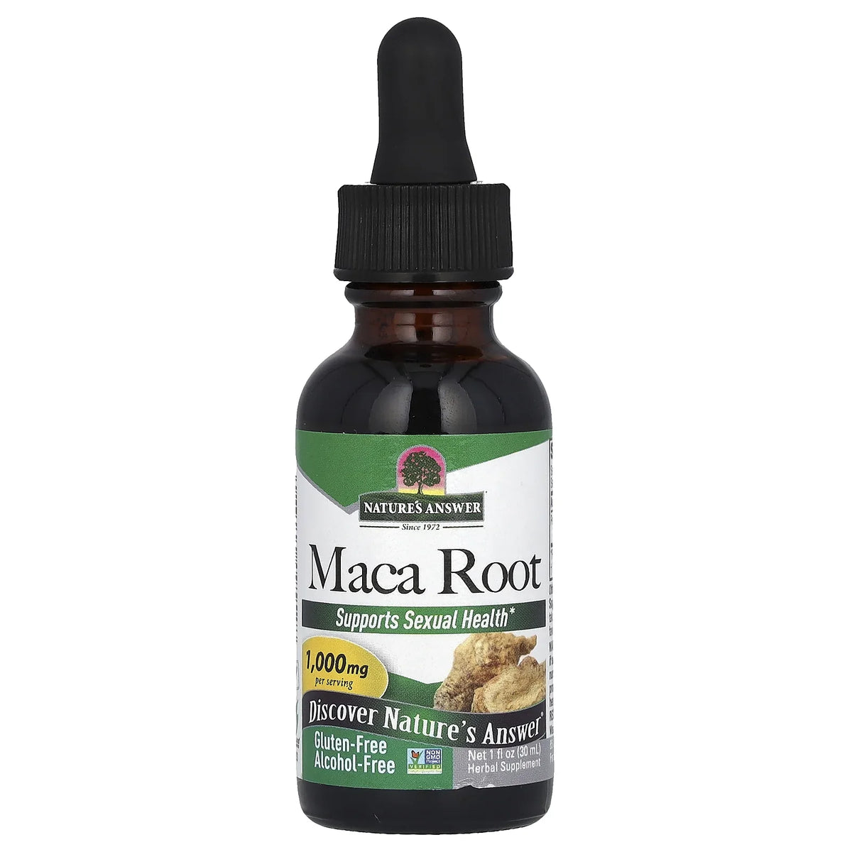 Nature's Answer Maca Root Alcohol-Free Extract, 1 fl oz