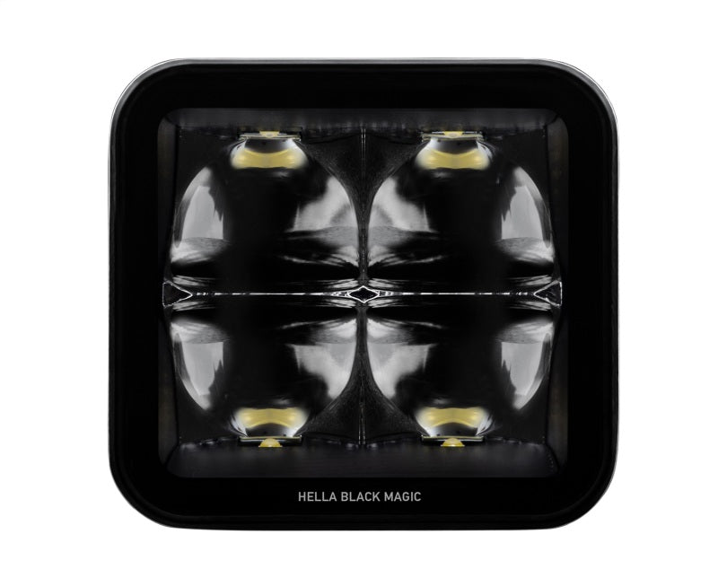 Hella Universal Black Magic 3.2in L.E.D. Cube Kit - Spot Beam - View 13