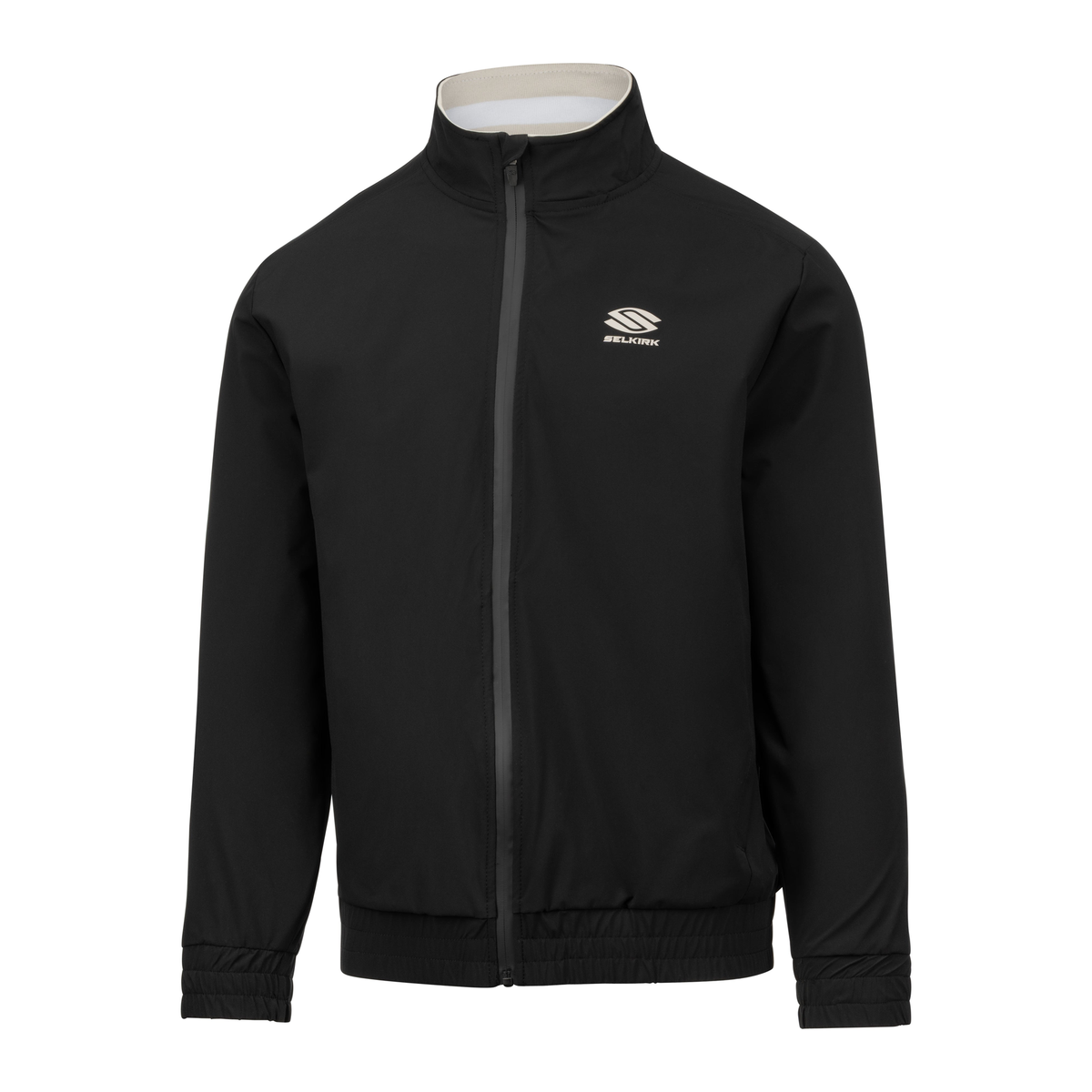 Men’s Essentials Warm Up Full Zip Jacket Blackout / XS