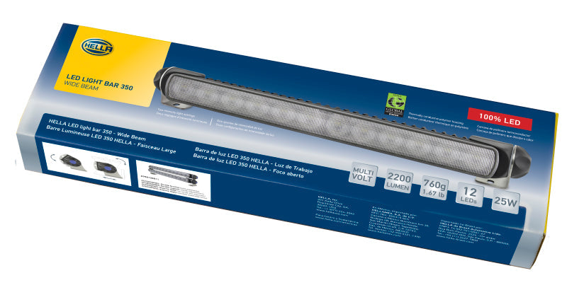 Hella LED Lamp Light Bar 9-34V 350/16in WIDE MV - View 15