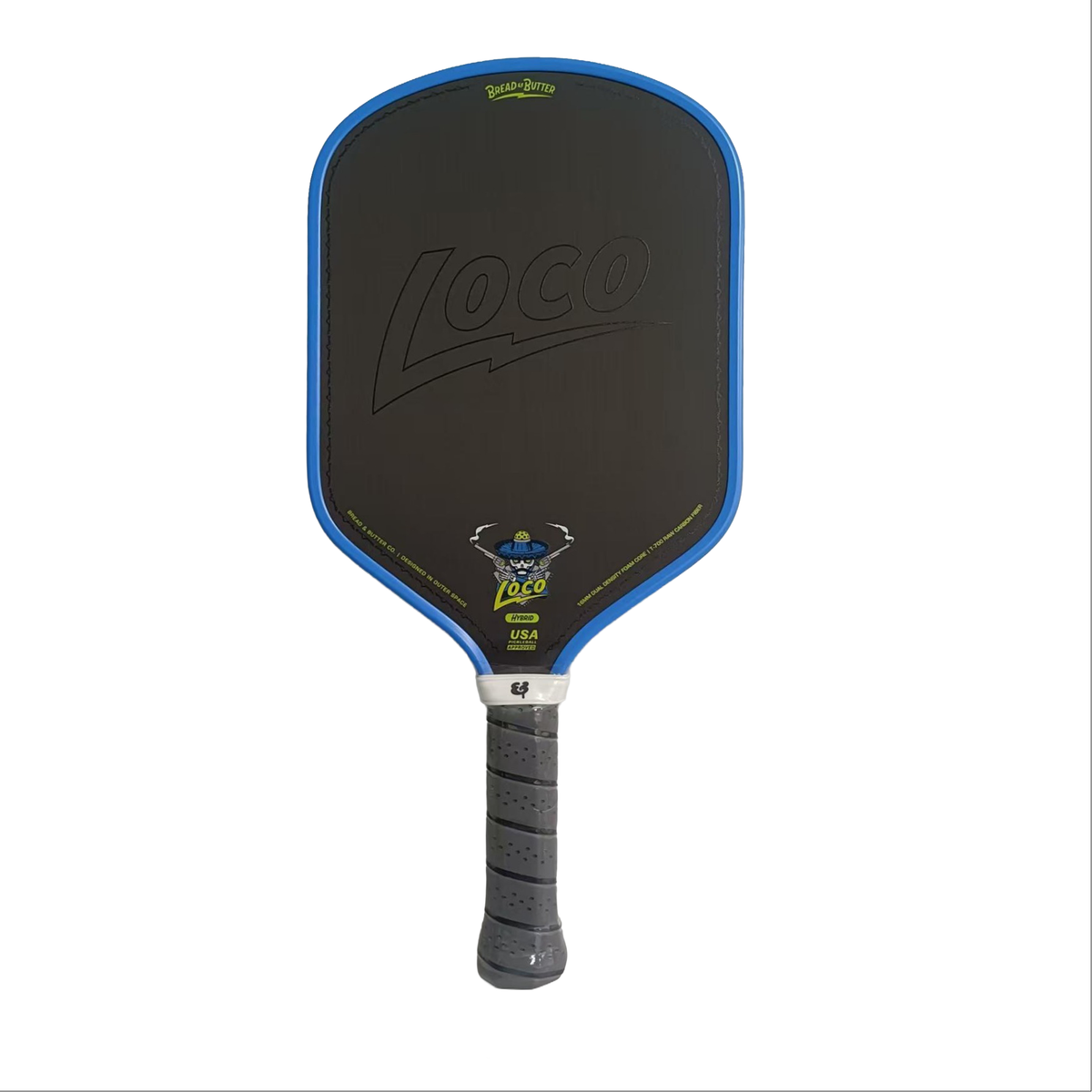 Bread and Butter Loco 16mm Pickleball Paddle Hybrid / Azul