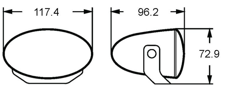 Hella FF50 Series H7 12V/55W Halogen Driving Lamp Kit - View 7