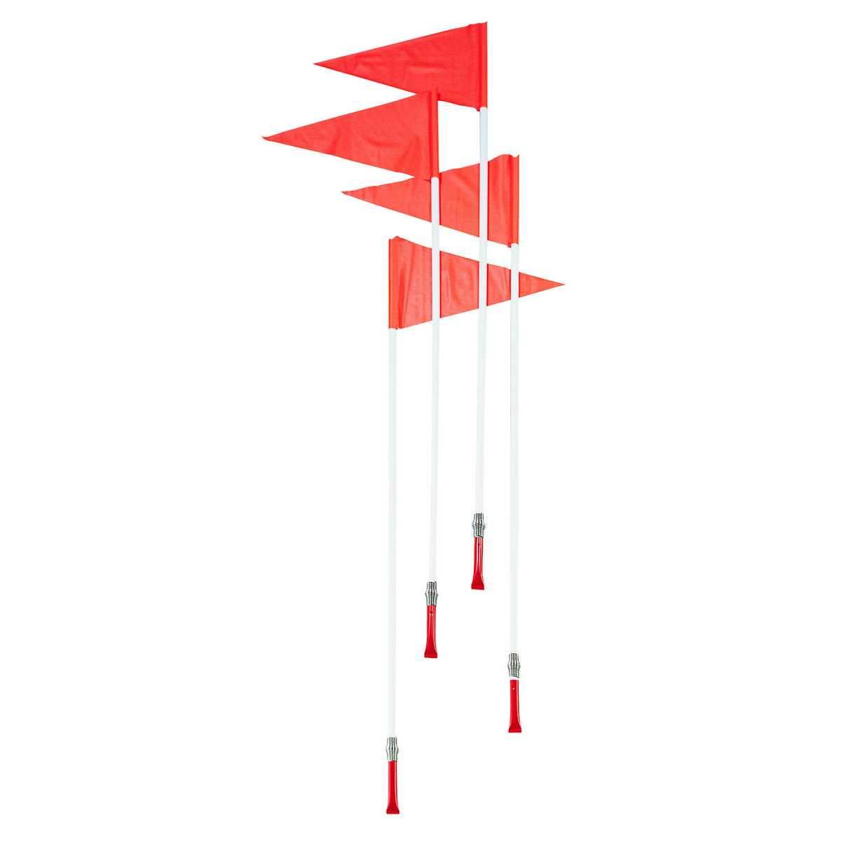 Martin Sports Economy Soccer Corner Flags, Set of 4 - Front View