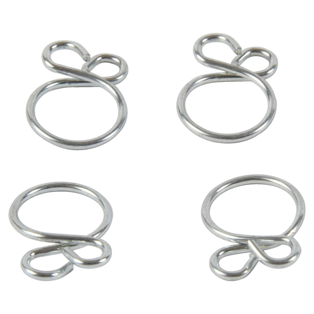 ALL BALLS, All Balls Hose Clamps Refill Kit 4-Pack for Secure and Reliable Sealing
