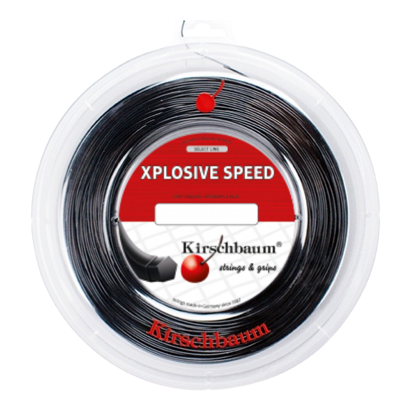 Kirschbaum Xplosive Speed Tennis String Reel, 660 ft in 1.13mm / 18L - Front View