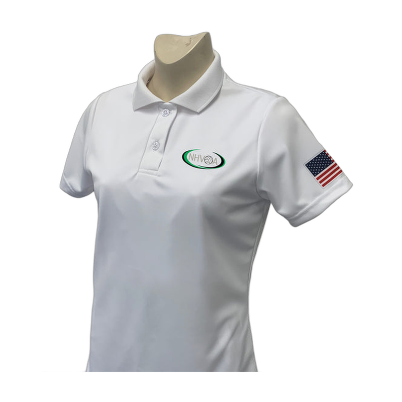Smitty New Hampshire NHVOA Logo Women's Volleyball Shirts in White