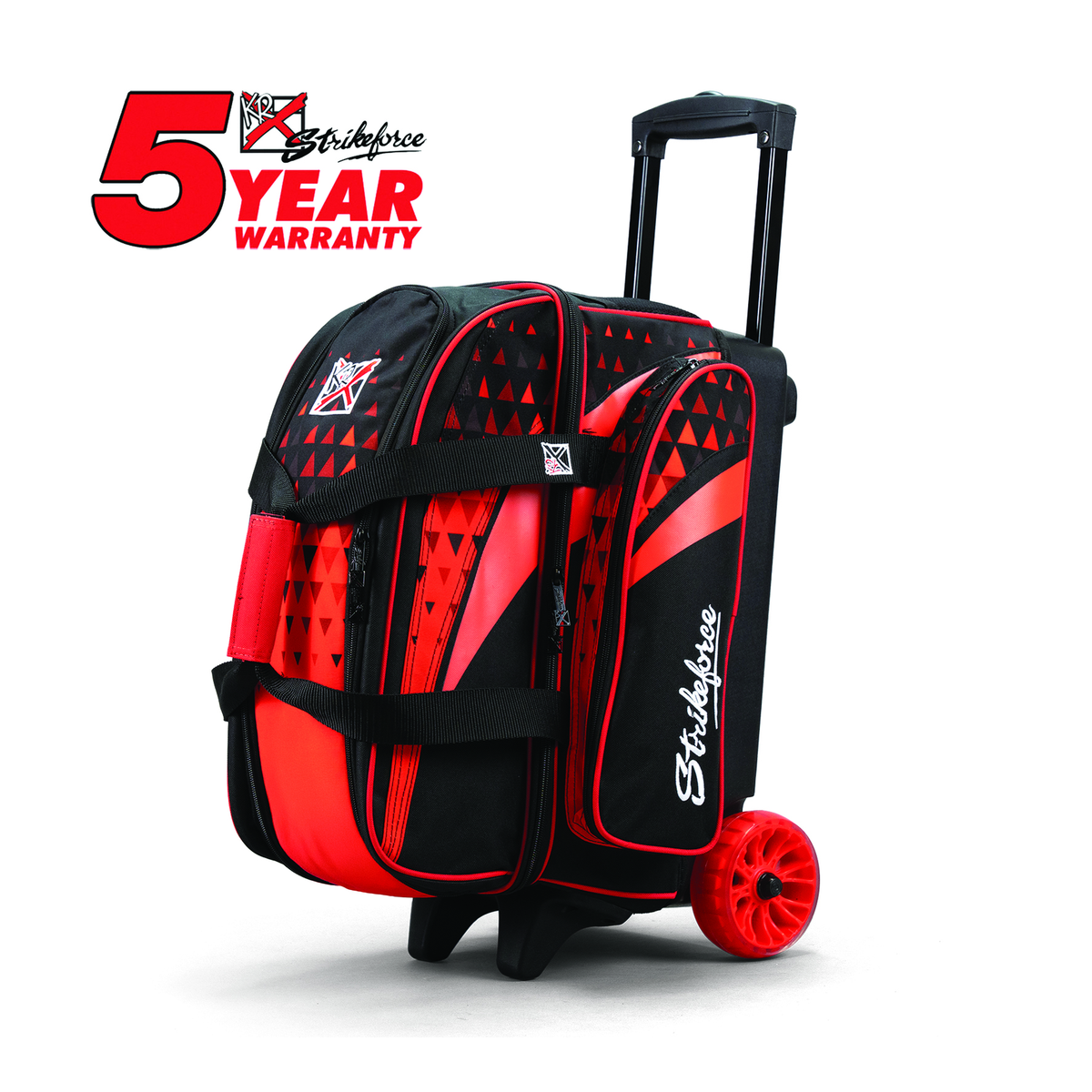 KR Strikeforce Cruiser Arrow Double Roller Bowling Bag - product view 3