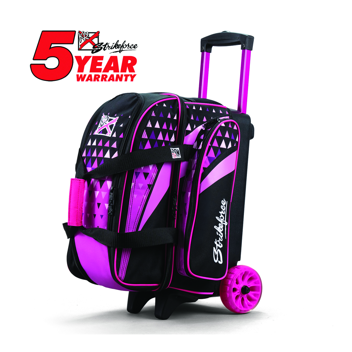KR Strikeforce Cruiser Arrow Double Roller Bowling Bag - product view 5