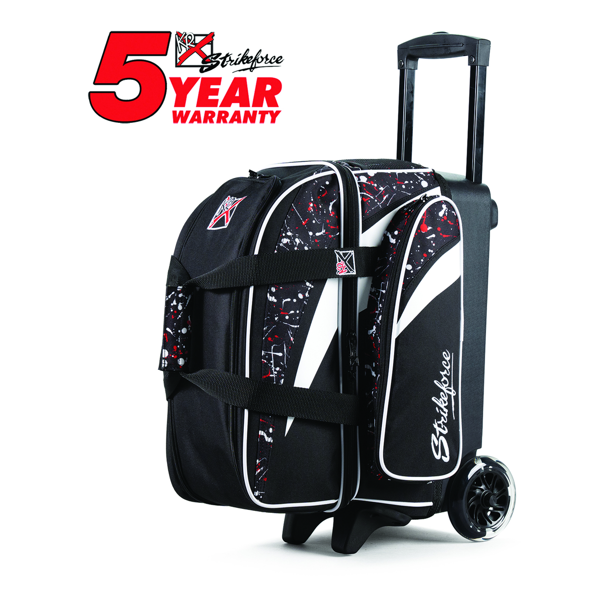 KR Strikeforce Cruiser Smooth Double Roller Bowling Bag - product view 2
