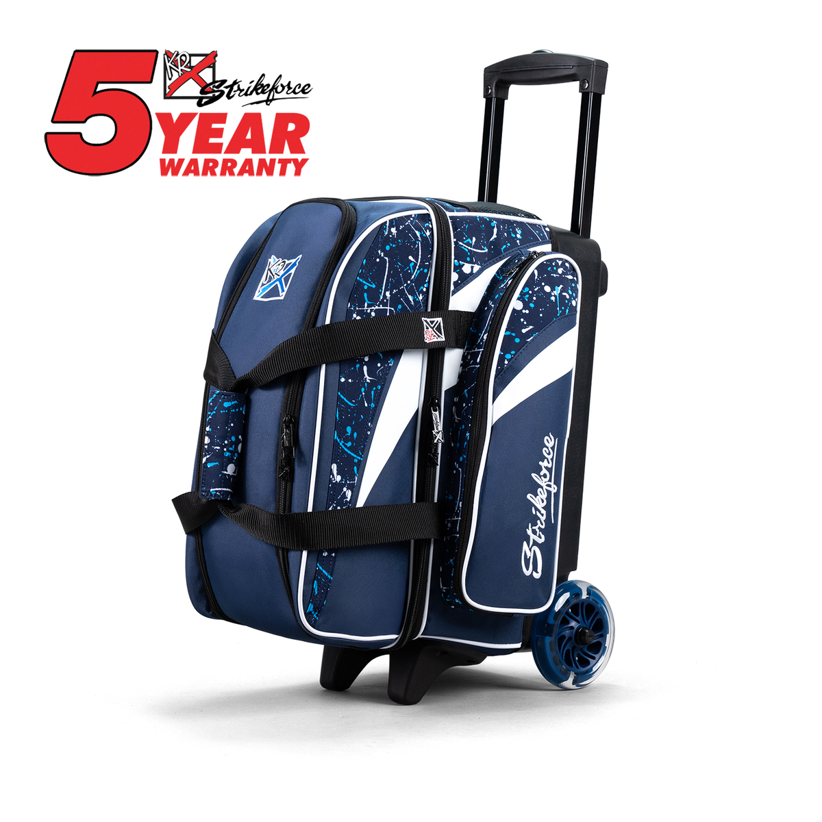 KR Strikeforce Cruiser Smooth Double Roller Bowling Bag - product view 3