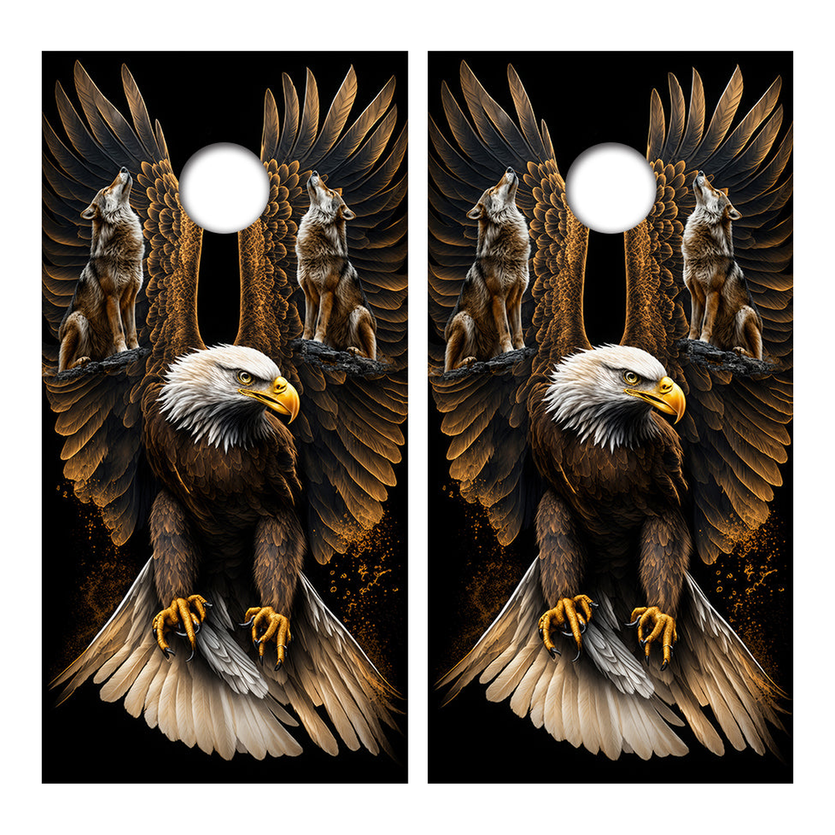 Bald Eagle Cornhole Design - Corn5070 - Great Call Athletics