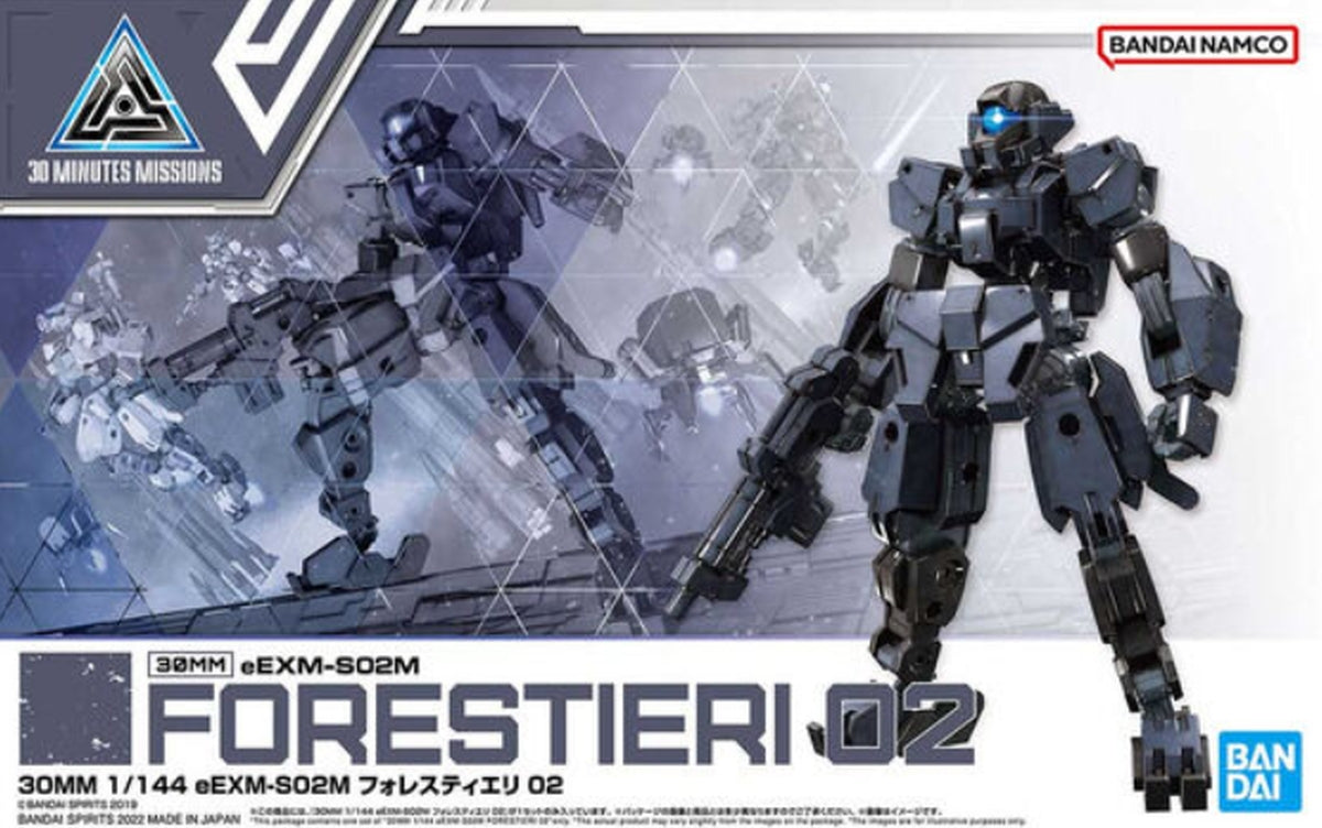#47 eExm-S02M Forestieri 02 "30 Minute Missions", Bandai - View 2