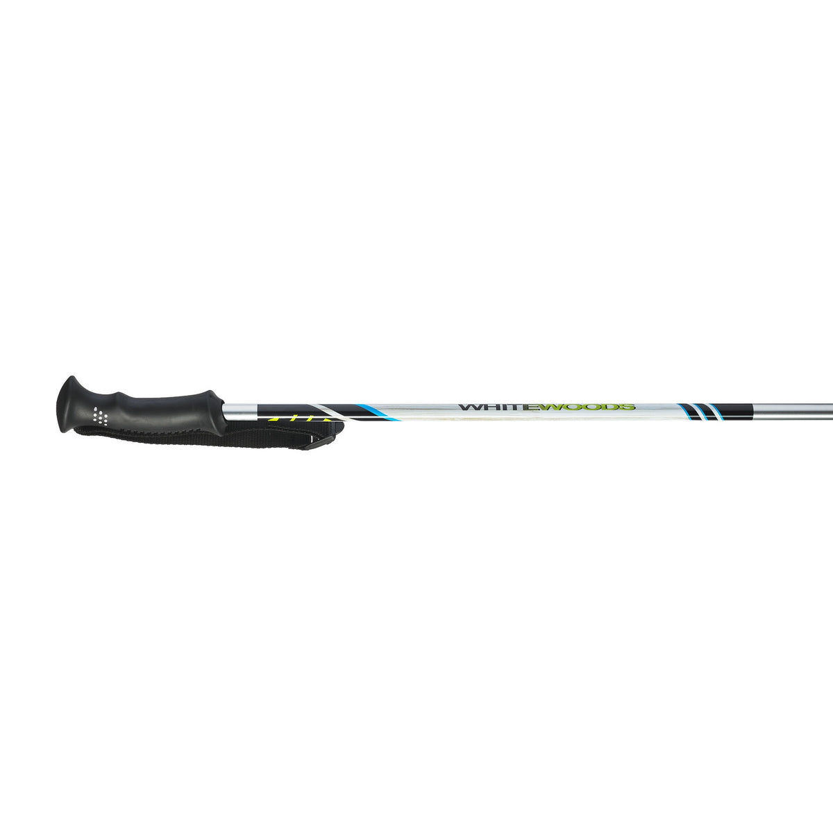 Whitewoods Ghost JR Youth Alpine Ski Poles - Front View
