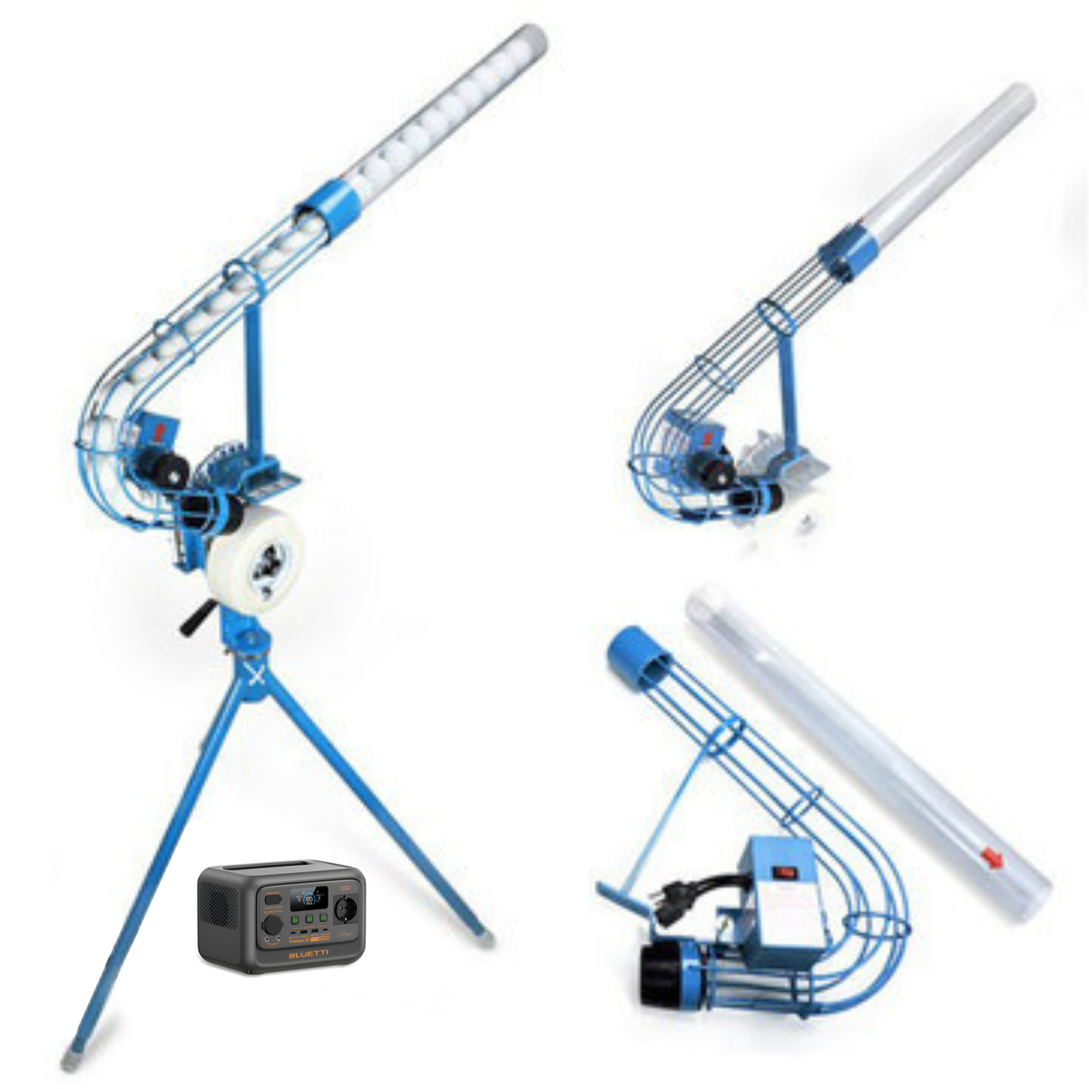 JUGS Lacrosse Machine Package - Front View