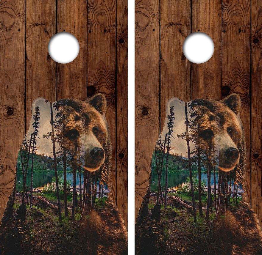 Bear Tree Lake Cornhole Design - View 2