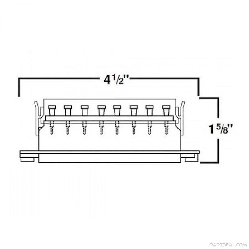 Hella Fuse Box 8 Way Axial Single - View 2
