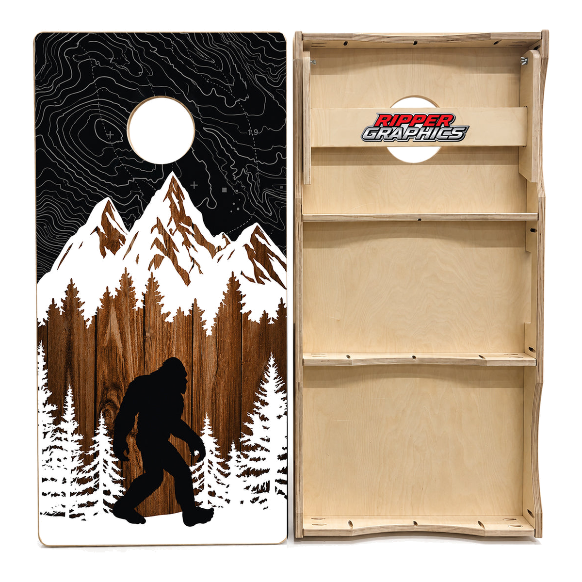 Big Foot Cornhole Design - CH5049 - Great Call Athletics