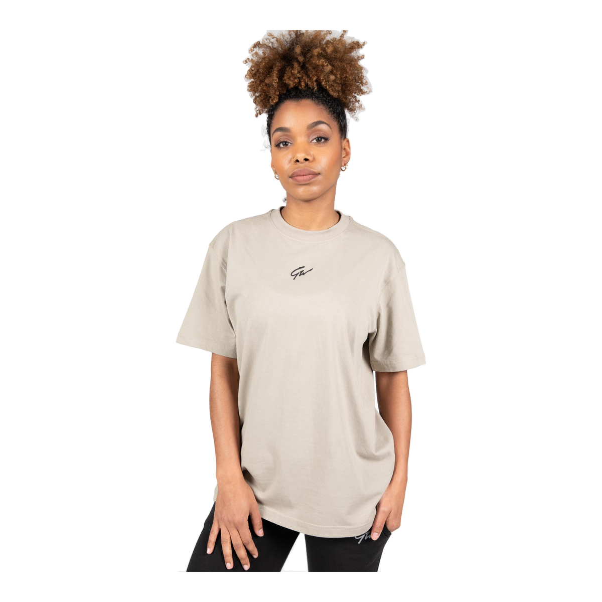 Bixby Oversized T-shirt - Beige product photo