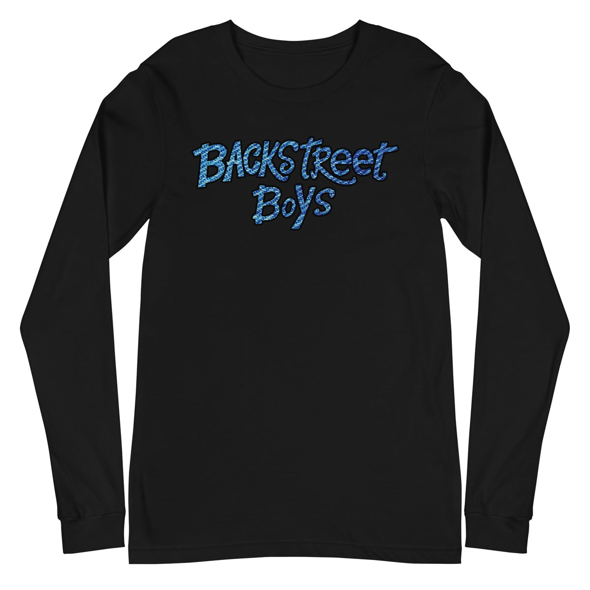 Backstreet Boys - Striped Logo Long Sleeve T-Shirt