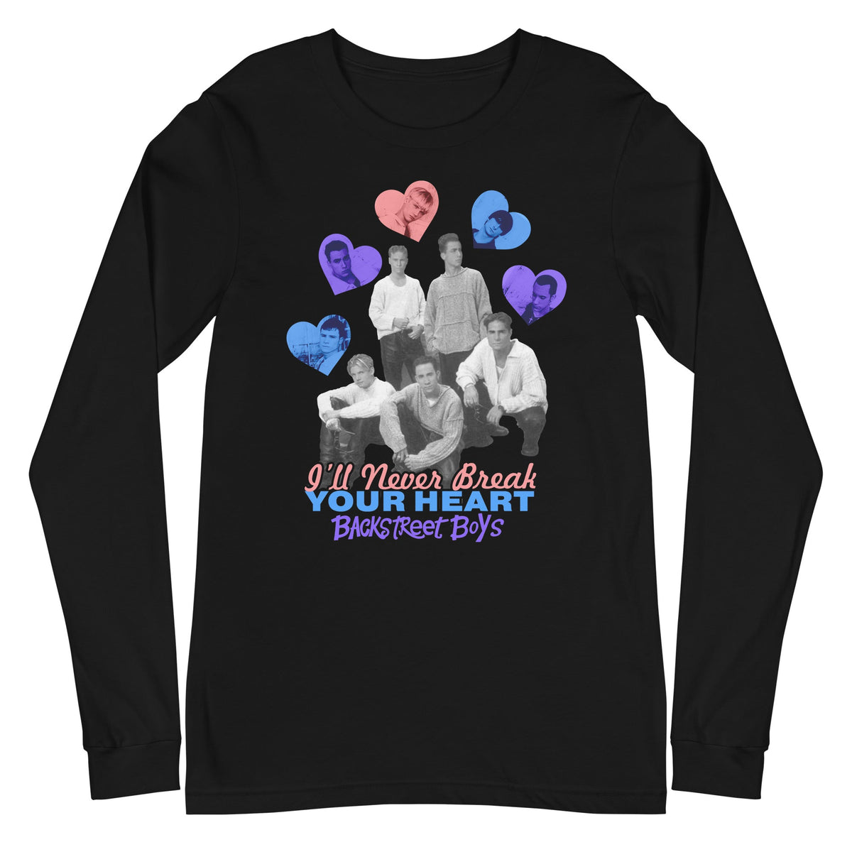 Backstreet Boys - Never Break Your Heart Long Sleeve T-Shirt