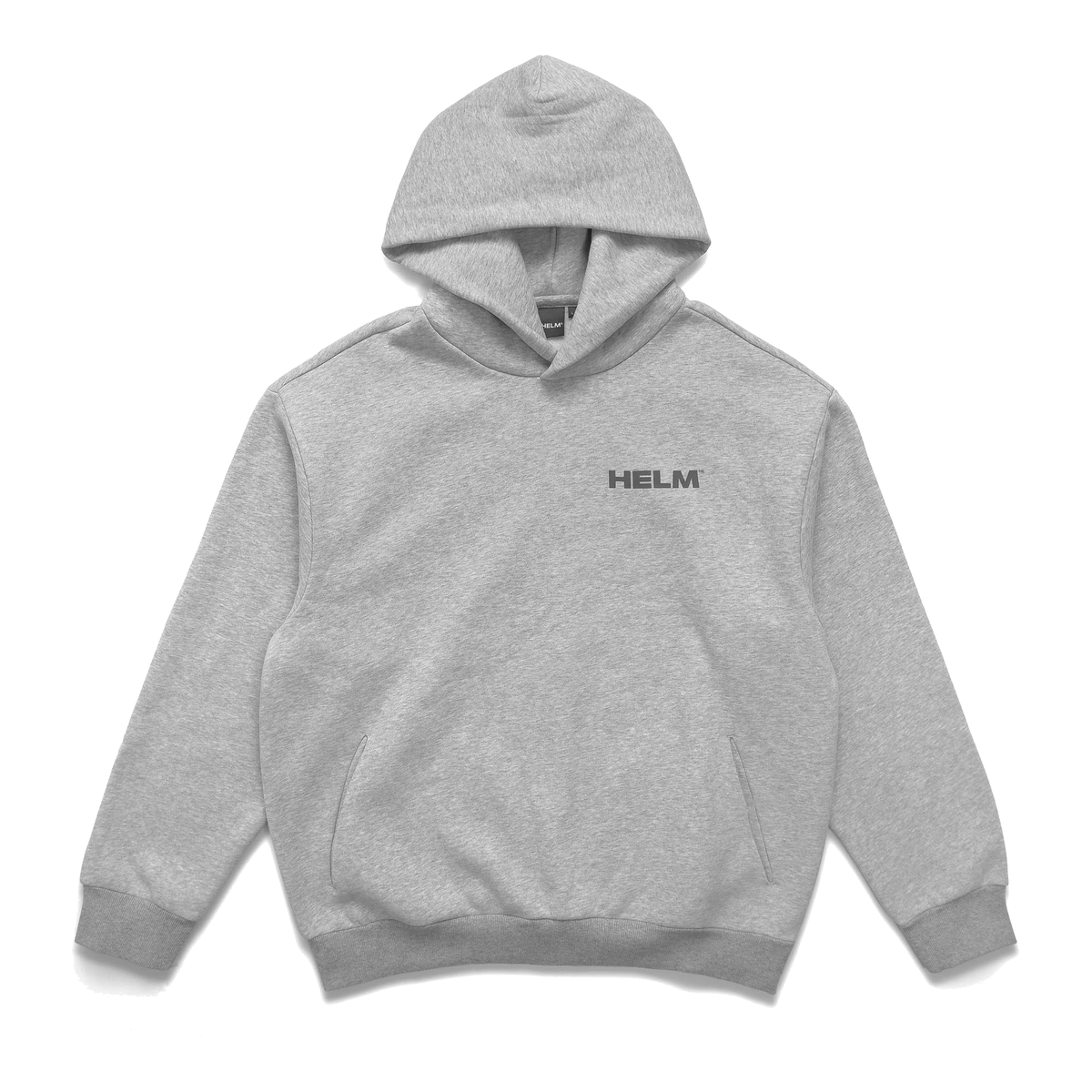 Block Logo Hoodie - Heather Grey - HS-M2208HD-HGY-S, HS-M2208HD-HGY-M, HS-M2208HD-HGY-L, HS-M2208HD-HGY-XL, HS-M2208HD-HGY-XXL - Great Call Athletics