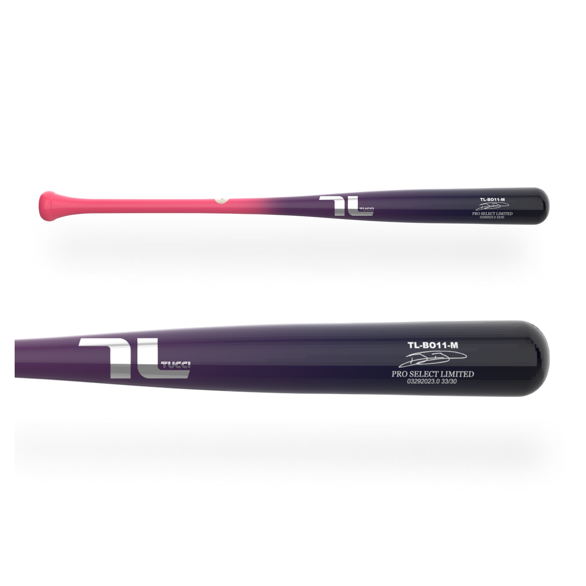TUCCI Bo Bichette Signature Model Pro Select Limited Wood Bat in Galaxy Fade