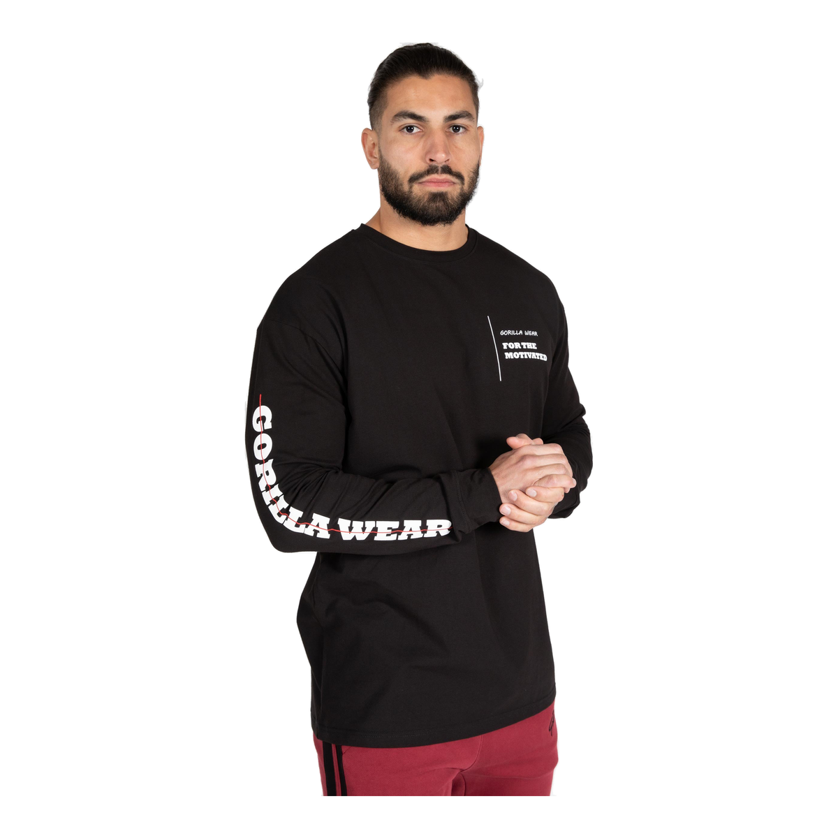 Boise Oversized Long Sleeve - Black product photo