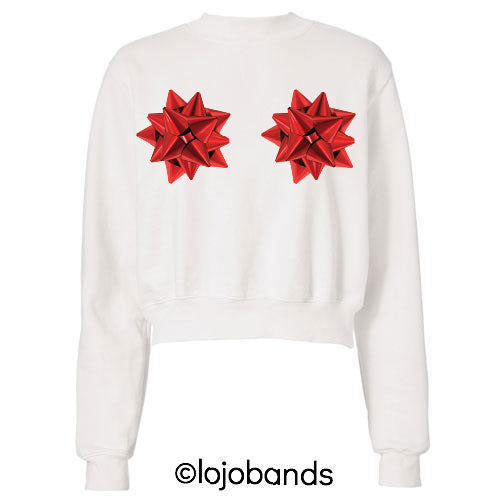Present Bows Crewneck Sweatshirt