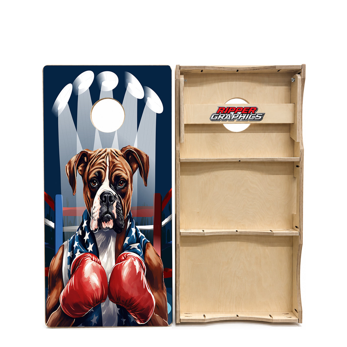 Boxing Boxer Cornhole Design product photo