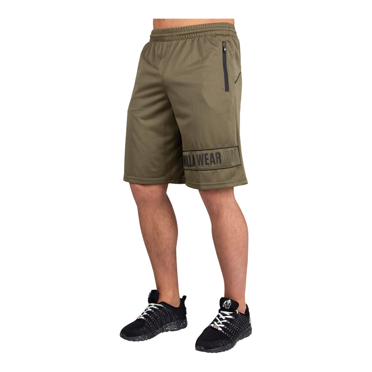Branson Shorts - Army Green/Black product photo