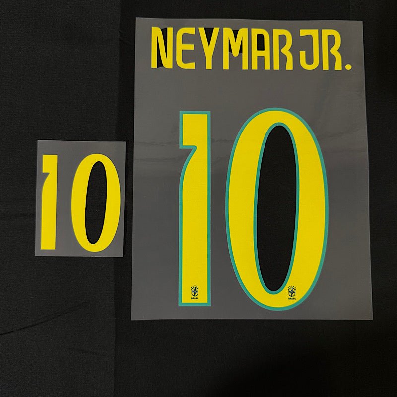 Brazil 2024/25 Away NEYMAR JR  Youth Official Name Set