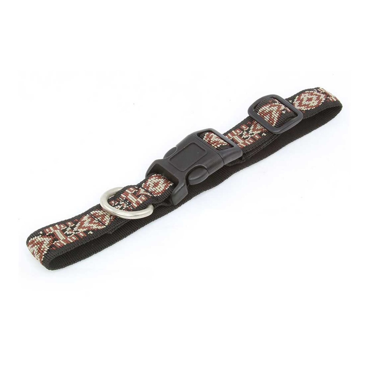 Brown and Tan Pattern Dog Collar product photo