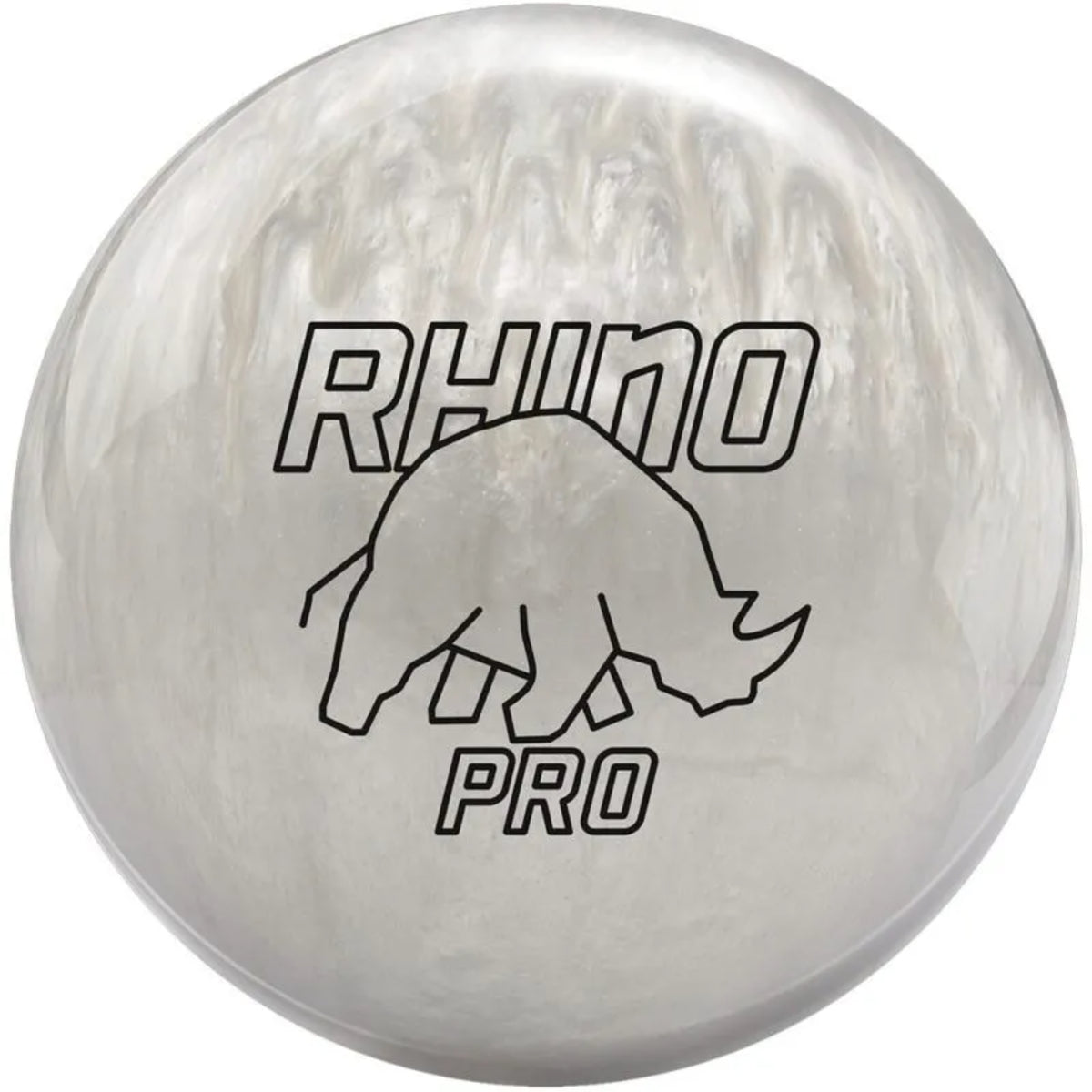 Brunswick Ivory Rhino Pro PRE-DRILLED Bowling Ball
