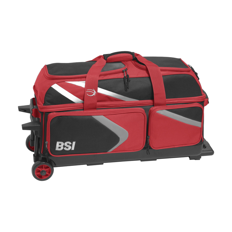 BSI Dash Triple Roller in Black/Red
