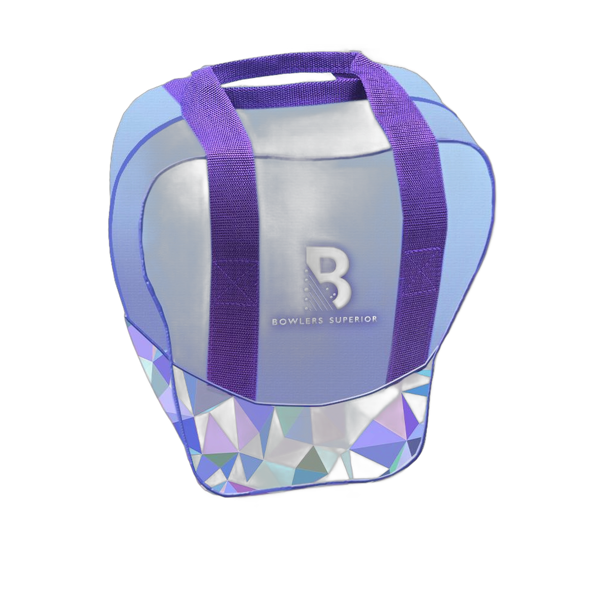 BSI Nova Single Tote in Purple/Pink Triangles