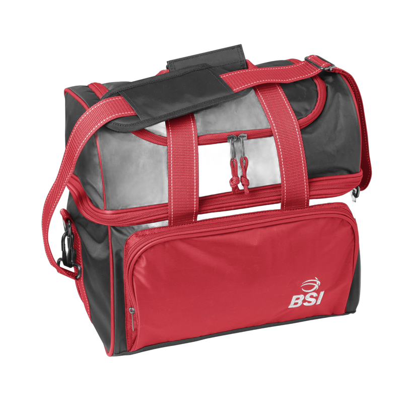 BSI Taxi Single Tote in Black/Red