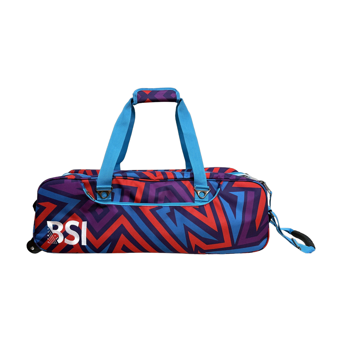 BSI Triple Tote in Teal/Purple/Red