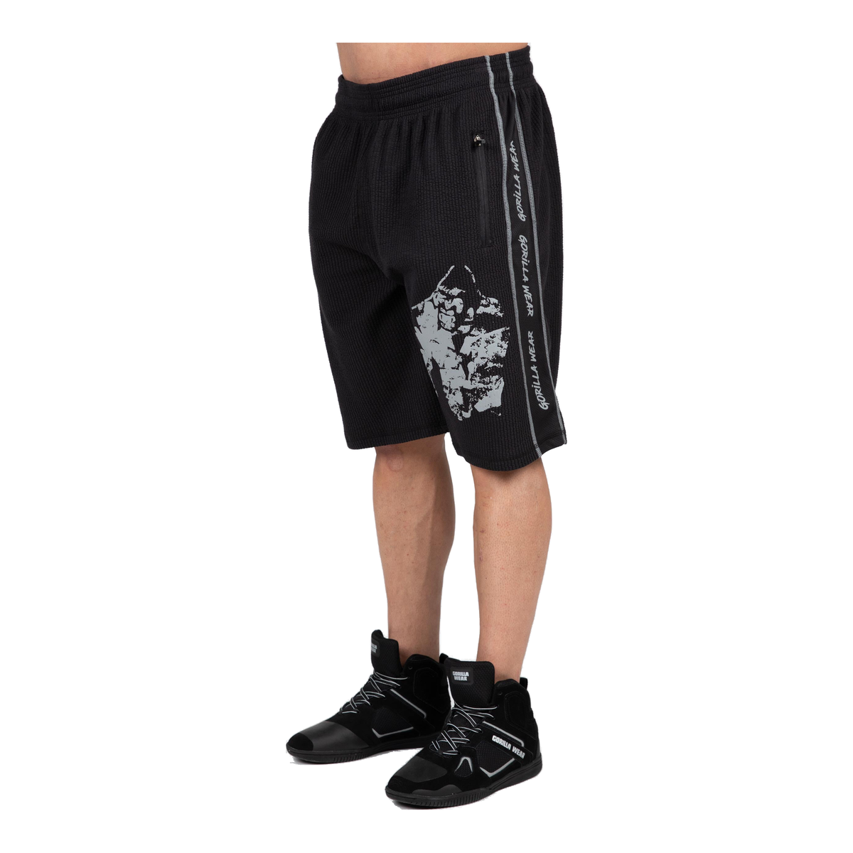 Buffalo Old School Shorts - Black/Gray product photo