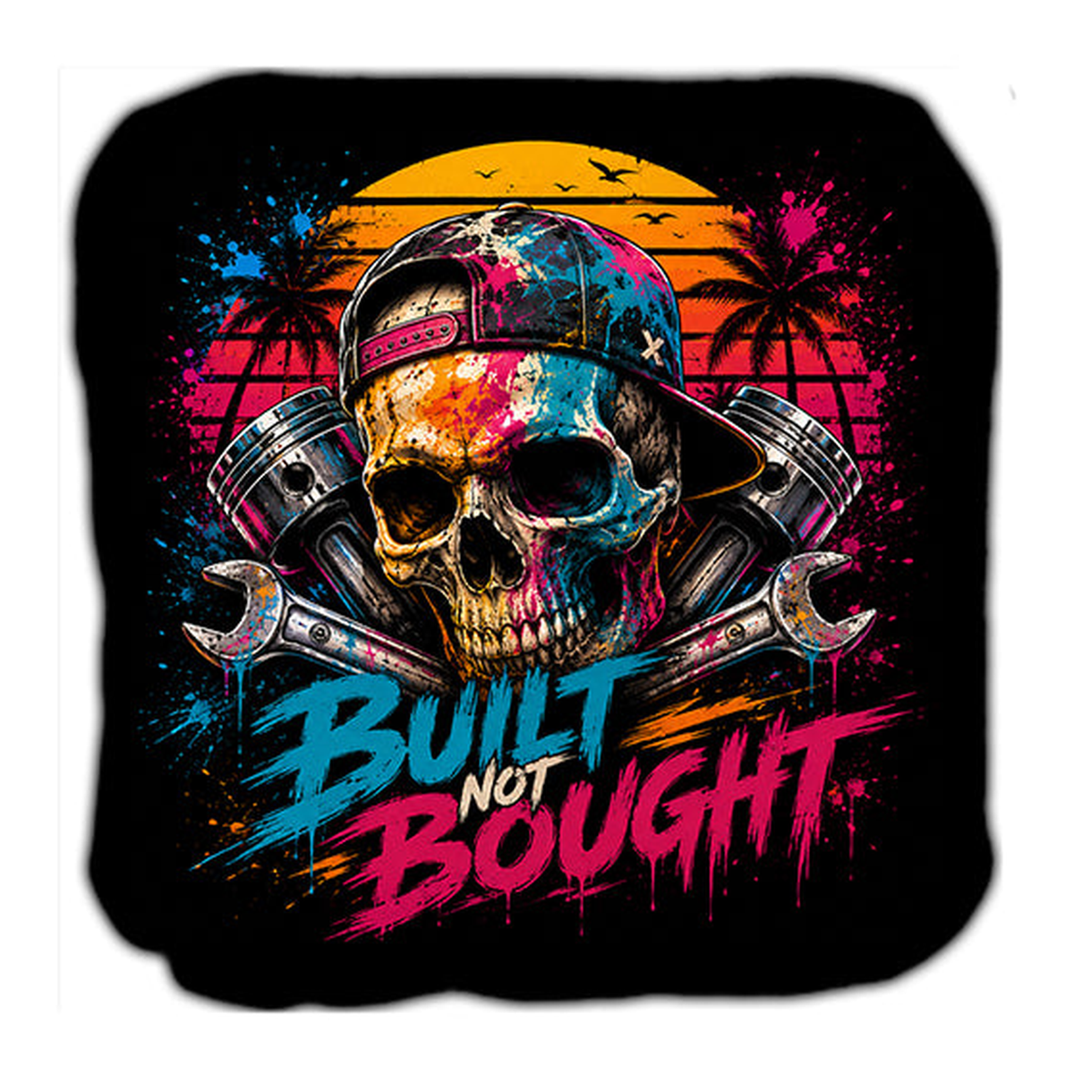 Built Not Bought Cornhole Bags Set of 4 product photo