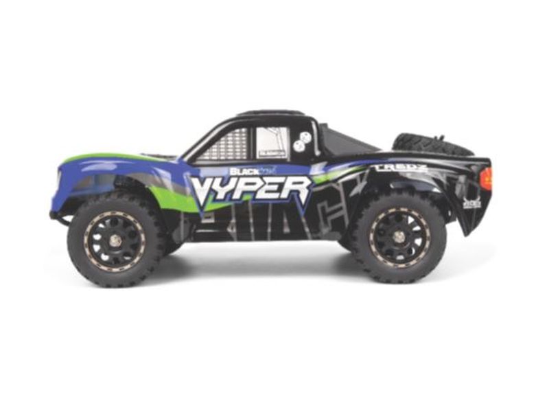 Blackzon - Vyper SC 1/16 4WD Electric - Blue/Green - View 2